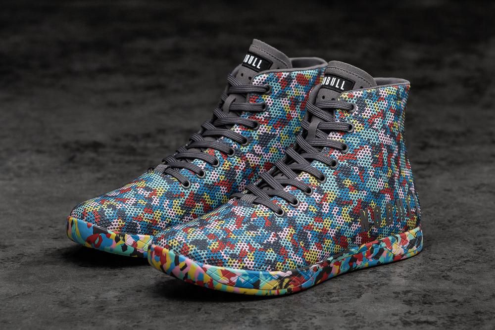 NOBULL Men's High-Top Wild Training Shoes - Multicolor - Ireland (7926ALHSU)